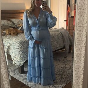 Blue Maxi Dress